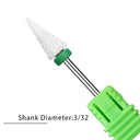 Flame Ceramic Nail Drill Bits Kit for Manicure and Pedicure Flame Ceramic Nail Drill Bits Kit for Manicure and Pedicure