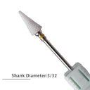Flame Ceramic Nail Drill Bits Kit for Manicure and Pedicure Flame Ceramic Nail Drill Bits Kit for Manicure and Pedicure
