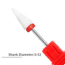 Flame Ceramic Nail Drill Bits Kit for Manicure and Pedicure Flame Ceramic Nail Drill Bits Kit for Manicure and Pedicure