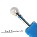 Flame Ceramic Nail Drill Bits Kit for Manicure and Pedicure Flame Ceramic Nail Drill Bits Kit for Manicure and Pedicure