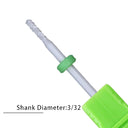 Flame Ceramic Nail Drill Bits Kit for Manicure and Pedicure Flame Ceramic Nail Drill Bits Kit for Manicure and Pedicure