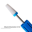 Flame Ceramic Nail Drill Bits Kit for Manicure and Pedicure Flame Ceramic Nail Drill Bits Kit for Manicure and Pedicure