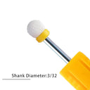 Flame Ceramic Nail Drill Bits Kit for Manicure and Pedicure Flame Ceramic Nail Drill Bits Kit for Manicure and Pedicure