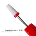 Flame Ceramic Nail Drill Bits Kit for Manicure and Pedicure Flame Ceramic Nail Drill Bits Kit for Manicure and Pedicure