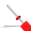 Flame Ceramic Nail Drill Bits Kit for Manicure and Pedicure Flame Ceramic Nail Drill Bits Kit for Manicure and Pedicure