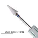 Flame Ceramic Nail Drill Bits Kit for Manicure and Pedicure Flame Ceramic Nail Drill Bits Kit for Manicure and Pedicure