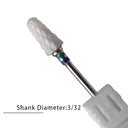 Flame Ceramic Nail Drill Bits Kit for Manicure and Pedicure Flame Ceramic Nail Drill Bits Kit for Manicure and Pedicure