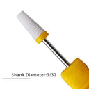 Flame Ceramic Nail Drill Bits Kit for Manicure and Pedicure Flame Ceramic Nail Drill Bits Kit for Manicure and Pedicure