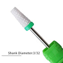 Flame Ceramic Nail Drill Bits Kit for Manicure and Pedicure Flame Ceramic Nail Drill Bits Kit for Manicure and Pedicure