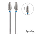 Flame Diamond Nail Bit Set for Easy Precision Manicures Flame Diamond Nail Bit Set for Easy Precision Manicures