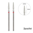 Flame Diamond Nail Bit Set for Easy Precision Manicures Flame Diamond Nail Bit Set for Easy Precision Manicures