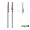 Flame Diamond Nail Bit Set for Easy Precision Manicures Flame Diamond Nail Bit Set for Easy Precision Manicures