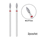 Flame Diamond Nail Bit Set for Easy Precision Manicures Flame Diamond Nail Bit Set for Easy Precision Manicures