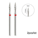 Flame Diamond Nail Bit Set for Easy Precision Manicures Flame Diamond Nail Bit Set for Easy Precision Manicures