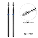 Flame Diamond Nail Bit Set for Easy Precision Manicures Flame Diamond Nail Bit Set for Easy Precision Manicures