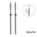 Flame Diamond Nail Bit Set for Easy Precision Manicures Flame Diamond Nail Bit Set for Easy Precision Manicures