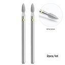 Flame Diamond Nail Bit Set for Easy Precision Manicures Flame Diamond Nail Bit Set for Easy Precision Manicures