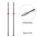 Flame Diamond Nail Bit Set for Easy Precision Manicures Flame Diamond Nail Bit Set for Easy Precision Manicures