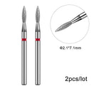 Flame Diamond Nail Bit Set for Easy Precision Manicures Flame Diamond Nail Bit Set for Easy Precision Manicures