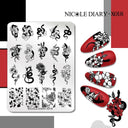 Floral Butterfly Nail Stamping Plates Elevate Nail Art Designs Floral Butterfly Nail Stamping Plates Elevate Nail Art Designs