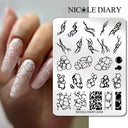 Floral Butterfly Nail Stamping Plates Elevate Nail Art Designs Floral Butterfly Nail Stamping Plates Elevate Nail Art Designs