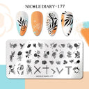 Floral Butterfly Nail Stamping Plates Elevate Nail Art Designs Floral Butterfly Nail Stamping Plates Elevate Nail Art Designs