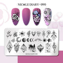 Floral Butterfly Nail Stamping Plates Elevate Nail Art Designs Floral Butterfly Nail Stamping Plates Elevate Nail Art Designs