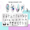 Floral Butterfly Nail Stamping Plates Elevate Nail Art Designs Floral Butterfly Nail Stamping Plates Elevate Nail Art Designs