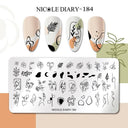 Floral Butterfly Nail Stamping Plates Elevate Nail Art Designs Floral Butterfly Nail Stamping Plates Elevate Nail Art Designs