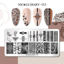 Floral Butterfly Nail Stamping Plates Elevate Nail Art Designs Floral Butterfly Nail Stamping Plates Elevate Nail Art Designs