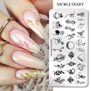 Floral Butterfly Nail Stamping Plates Elevate Nail Art Designs Floral Butterfly Nail Stamping Plates Elevate Nail Art Designs