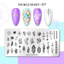 Floral Butterfly Nail Stamping Plates Elevate Nail Art Designs Floral Butterfly Nail Stamping Plates Elevate Nail Art Designs