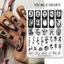 Floral Butterfly Nail Stamping Plates Elevate Nail Art Designs Floral Butterfly Nail Stamping Plates Elevate Nail Art Designs
