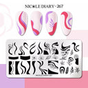 Floral Butterfly Nail Stamping Plates Elevate Nail Art Designs Floral Butterfly Nail Stamping Plates Elevate Nail Art Designs