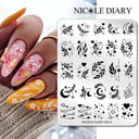Floral Butterfly Nail Stamping Plates Elevate Nail Art Designs Floral Butterfly Nail Stamping Plates Elevate Nail Art Designs