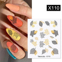Floral Geometric Nail Art Water Decals Easy Nail Transfer Floral Geometric Nail Art Water Decals Easy Nail Transfer
