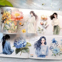Flower Girls Vintage Decorative Masking Tape for Crafting Flower Girls Vintage Decorative Masking Tape for Crafting