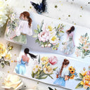 Flower Girls Vintage Decorative Masking Tape for Crafting Flower Girls Vintage Decorative Masking Tape for Crafting