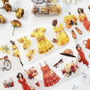 Flower Girls Vintage Decorative Masking Tape for Crafting Flower Girls Vintage Decorative Masking Tape for Crafting