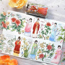 Flower Girls Vintage Decorative Masking Tape for Crafting Flower Girls Vintage Decorative Masking Tape for Crafting