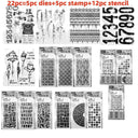 Metal Cutting Dies Flower Hat and Clear Stamps for Crafts Metal Cutting Dies Flower Hat and Clear Stamps for Crafts