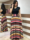 Flower Print Boho Chic Dress Swing Skirt For Women Flower Print Boho Chic Dress Swing Skirt For Women