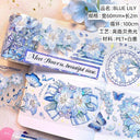 Flower Washi PET Tape for Elegant DIY Stickers Scrapbooking Flower Washi PET Tape for Elegant DIY Stickers Scrapbooking
