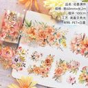 Flower Washi PET Tape for Elegant DIY Stickers Scrapbooking Flower Washi PET Tape for Elegant DIY Stickers Scrapbooking