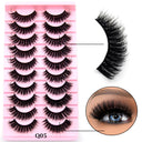 Fluffy 3D Mink Lashes Reusable Natural Volume Glam Up Fluffy 3D Mink Lashes Reusable Natural Volume Glam Up