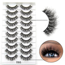 Fluffy 3D Mink Lashes Reusable Natural Volume Glam Up Fluffy 3D Mink Lashes Reusable Natural Volume Glam Up