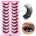 Fluffy 3D Mink Lashes Reusable Natural Volume Glam Up Fluffy 3D Mink Lashes Reusable Natural Volume Glam Up