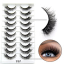 Fluffy 3D Mink Lashes Reusable Natural Volume Glam Up Fluffy 3D Mink Lashes Reusable Natural Volume Glam Up