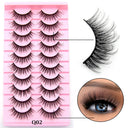 Fluffy 3D Mink Lashes Reusable Natural Volume Glam Up Fluffy 3D Mink Lashes Reusable Natural Volume Glam Up