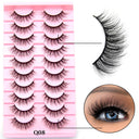 Fluffy 3D Mink Lashes Reusable Natural Volume Glam Up Fluffy 3D Mink Lashes Reusable Natural Volume Glam Up